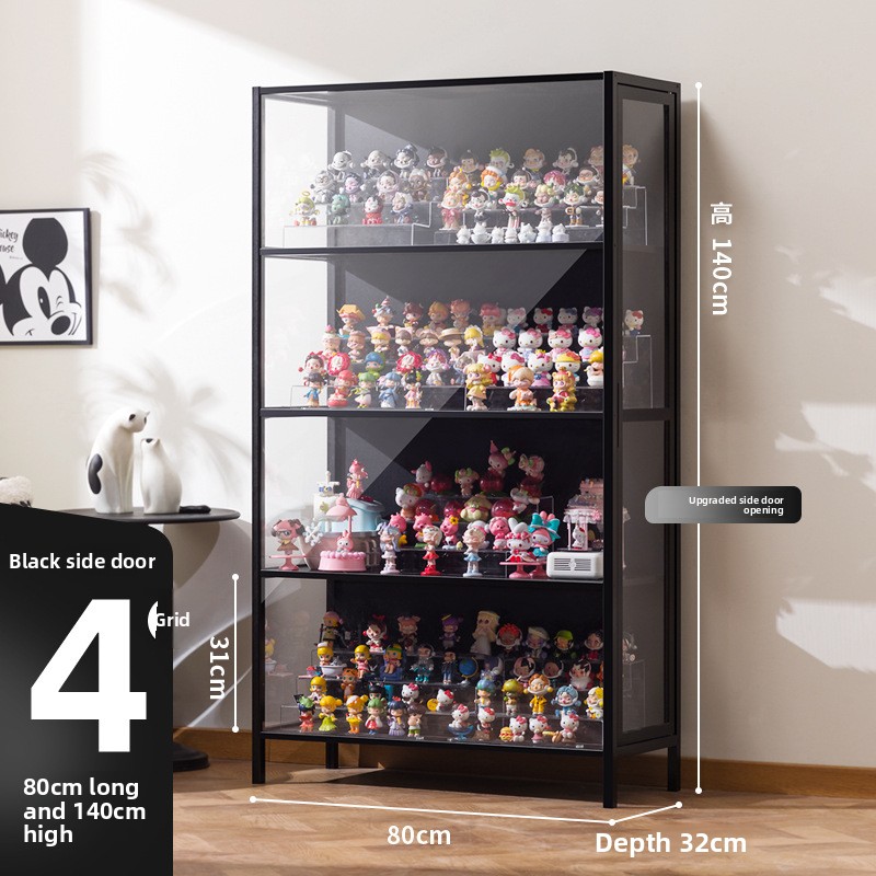 Room Divider Bamboo - Expositor de Armazenamento para Blind Box,