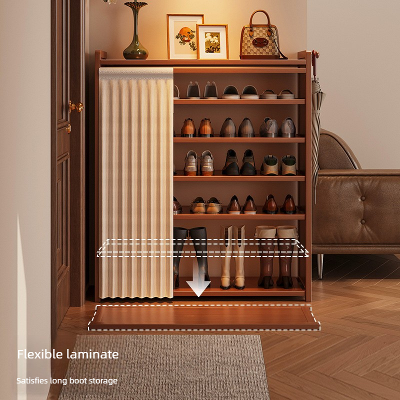 Room Divider Bamboo - Estante de Armazenamento de Luxo Leve