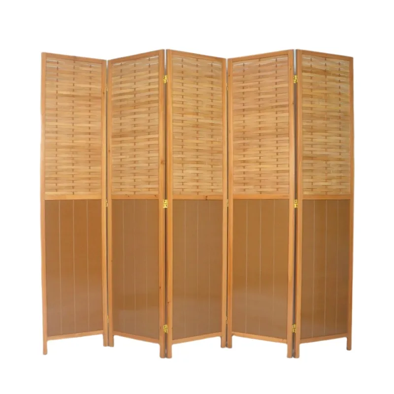 Room Divider Bamboo - Divisória de Ambiente Portátil em Madeira