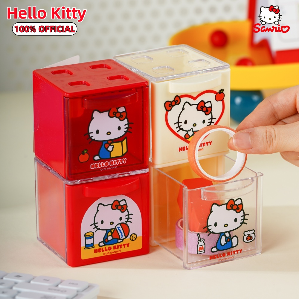Office Furniture Cabinets - Cubo de Armazenamento Mini Hello Kitty
