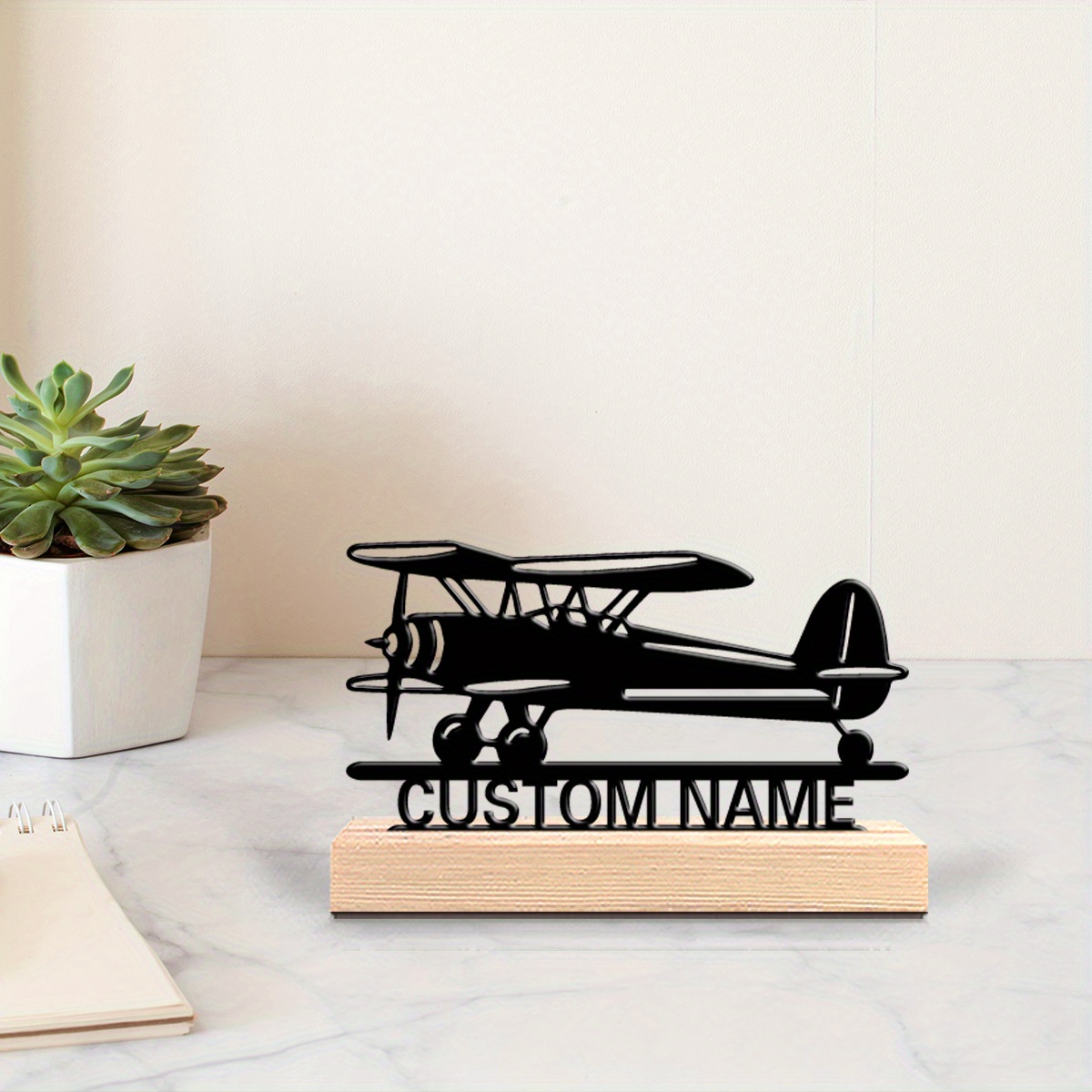 Office Furniture Names - Estátua de Metal Personalizada de Avião