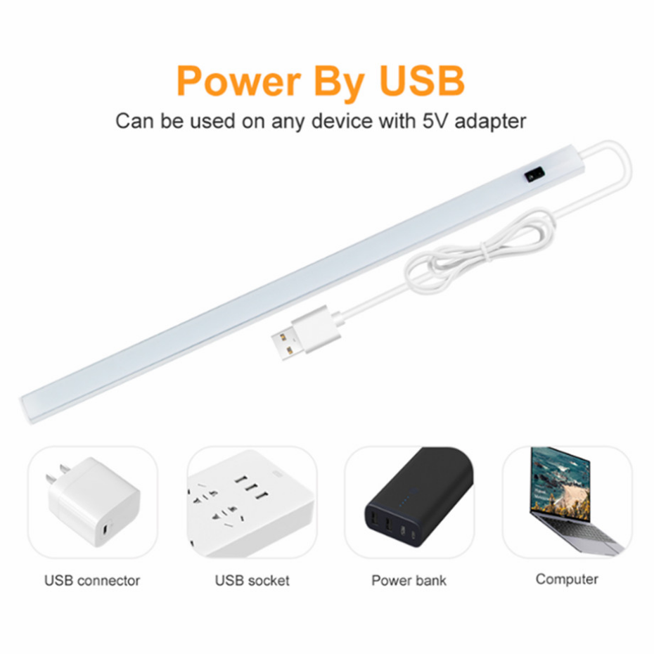USB LED Strip Desk Lamp, inter - Office Furniture Cabinets avaliação e preço