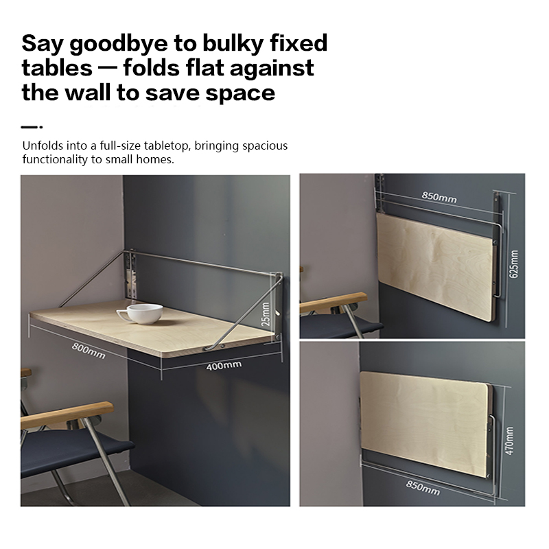 Mesa de Escritório Dobrável de - Wall Mounted Desk Fold avaliação e preço