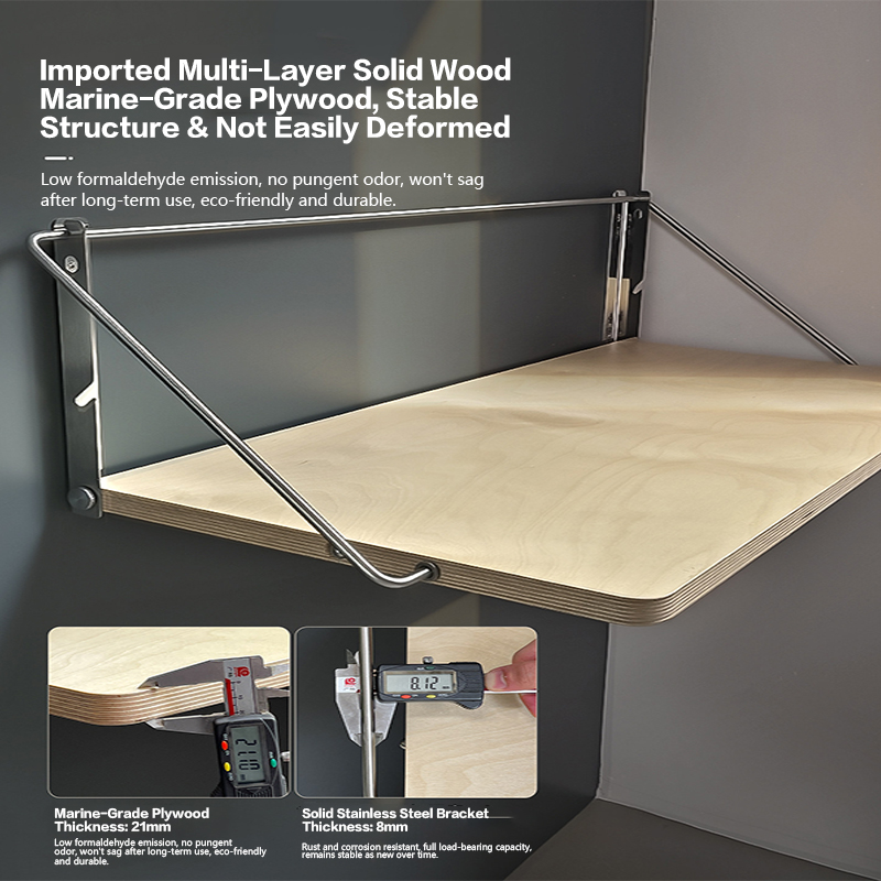 Mesa de Escritório Dobrável de - Wall Mounted Desk Fold avaliação e preço