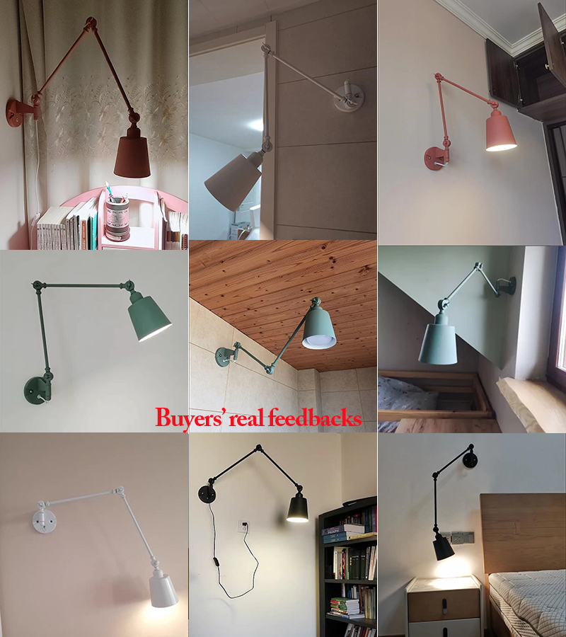Luminária de Parede Nórdica Do - Wall Mounted Desk Fold avaliação e preço
