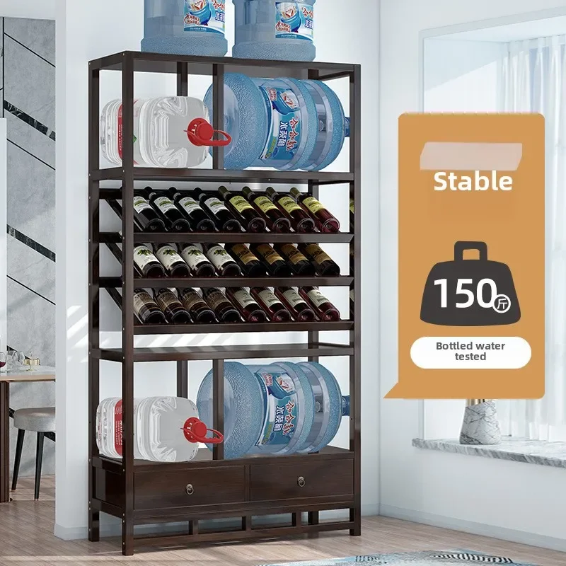 Armário Expositor de Vinho Tin - Room Divider Bamboo avaliação e preço