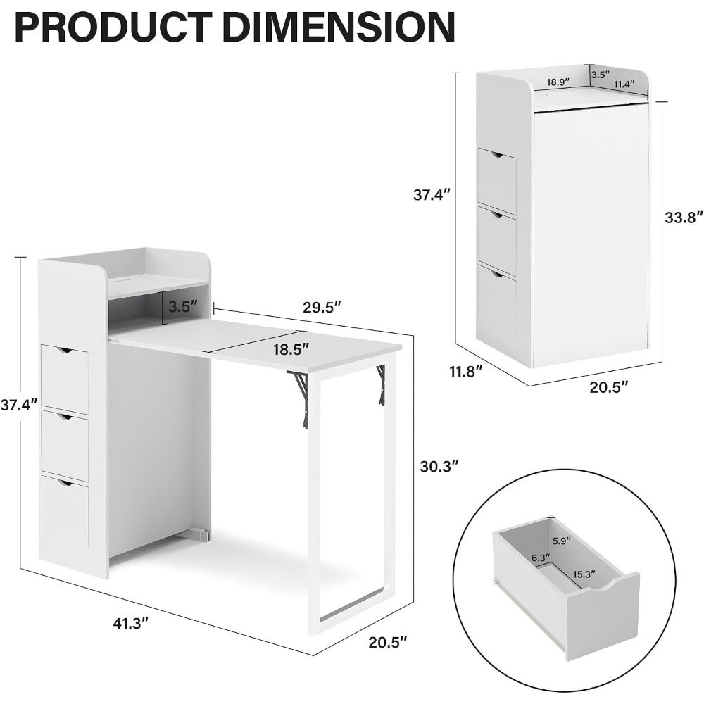Mesa Dobrável Montada na Pared - Wall Mounted Desk Fold avaliação e preço