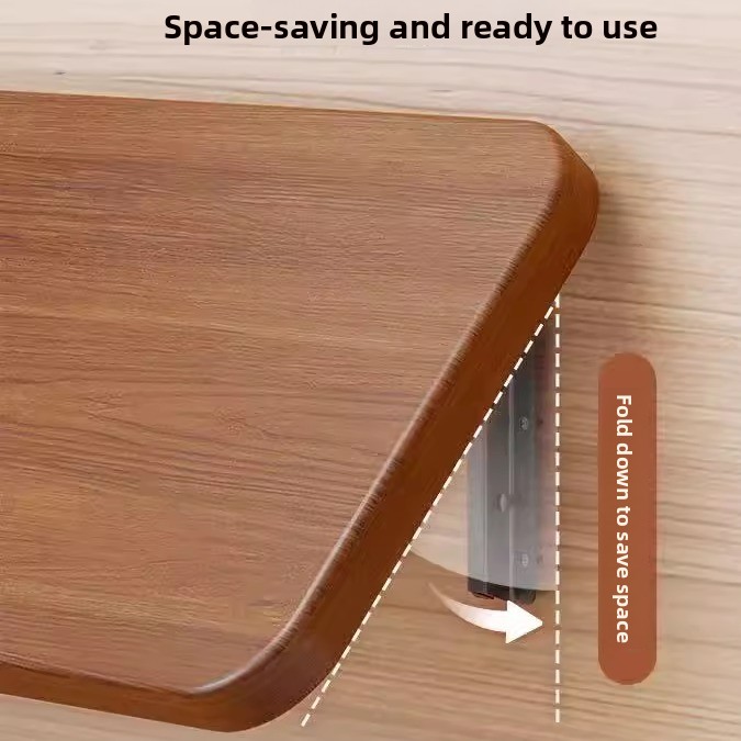 Mesa dobrável de parede, escri - Wall Mounted Desk Fold avaliação e preço