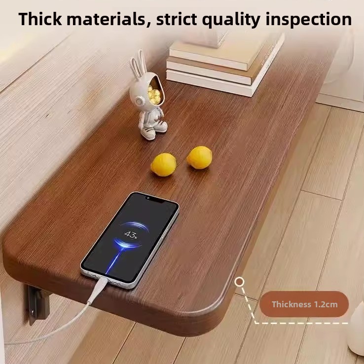 Mesa dobrável de parede, escri - Wall Mounted Desk Fold avaliação e preço