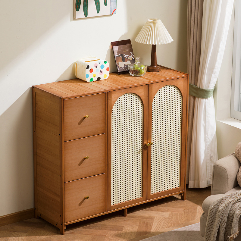 Armário de bambu estilo retrô  - Room Divider Bamboo avaliação e preço