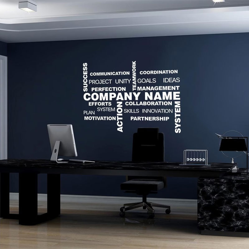 Adesivo de parede com nome com - Office Furniture Names avaliação e preço
