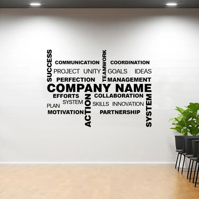 Adesivo de parede com nome com - Office Furniture Names avaliação e preço